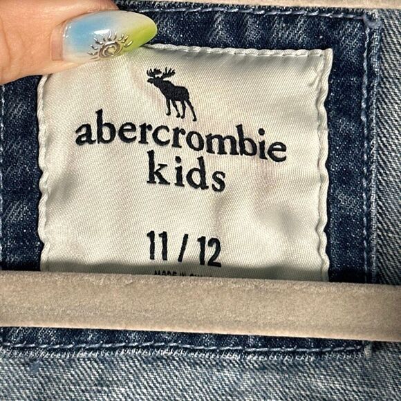 Abercrombie Kids Denim Jacket Girls Sz 11/12 - Picture 2 of 6